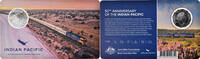 Australia 50 Cents Coin, 50ème anniversaire de l'Indian Pacific -