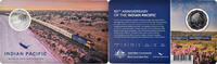 Australia 50 Cents Coin, 50ème anniversaire de l'Indian Pacific -