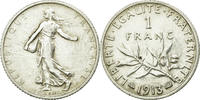 France Franc Coin, Semeuse, Paris, Silver, KM:844.1 -