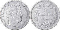 France 5 Francs Coin, Louis-Philippe, Lille, Silver -