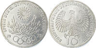 GERMANY - FEDERAL REPUBLIC 10 Mark Coin, Hamburg, Silver -