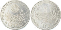 GERMANY - FEDERAL REPUBLIC 10 Mark Coin, Stuttgart, Silver -