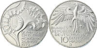 GERMANY - FEDERAL REPUBLIC 10 Mark Coin, Munich, Silver -