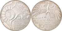 GERMANY - FEDERAL REPUBLIC 10 Mark Coin, Munich, Silver -