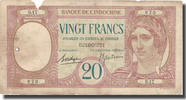 French Somaliland 20 Francs Banknote, KM:7a -