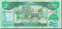 Somaliland 5000 Shillings Banknote, KM:21 -