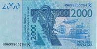 West African States 2000 Francs Banknote, 2003, KM:316Ca -