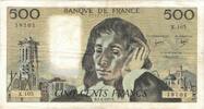 France 500 Francs Pascal, X.105 19701, Fayette:71.20, KM:156e -