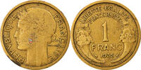 France Franc Coin, Morlon, Aluminum-Bronze, KM:885 -