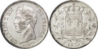 France 5 Francs Coin, Charles X, Lille, Silver, KM:728.13 -