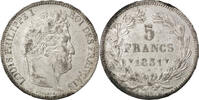 France 5 Francs Coin, Louis-Philippe, Lille, Silver -