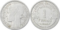 France Franc Coin, Morlon, Beaumont le Roger, Aluminum -