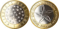 Slovenia 3 Euro Special Unc., Bi-Metallic, KM:81 -