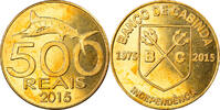 Cabinda 500 reais Coin, CABINDA, Brass -