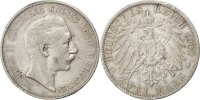 German States 2 Mark Coin, PRUSSIA, Wilhelm II, Berlin -