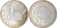 France 10 Euro Lorraine, Silver, KM:1661 -