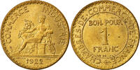 France Franc Coin, Chambre de commerce, Paris, Aluminum-Bronze -