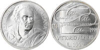 Italy 1000 Lire Coin, Rome, Silver, KM:221 -
