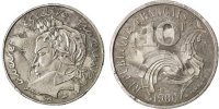 France 10 Francs Coin, Nickel, KM:E132, Gadoury:824 -