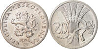 Czechoslovakia 20 Haleru Coin, Copper-nickel, KM:1 -