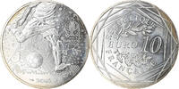 France 10 Euro UEFA Euro 2016, Paris, BU, Silver -