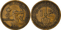 Monaco Franc Coin, Louis II, Poissy, Aluminum-Bronze, KM:111 -