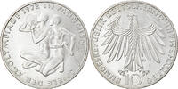 GERMANY - FEDERAL REPUBLIC 10 Mark Coin, Munich, Silver, KM:132 -