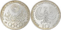 GERMANY - FEDERAL REPUBLIC 10 Mark Coin, Stuttgart, Silver -