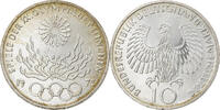 GERMANY - FEDERAL REPUBLIC 10 Mark Coin, Stuttgart, Silver -