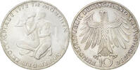 GERMANY - FEDERAL REPUBLIC 10 Mark Coin, Stuttgart, Silver -