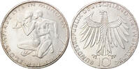 GERMANY - FEDERAL REPUBLIC 10 Mark Coin, Munich, Silver -