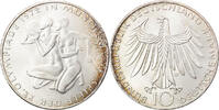 GERMANY - FEDERAL REPUBLIC 10 Mark Coin, Munich, Silver, KM:132 -