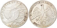 GERMANY - FEDERAL REPUBLIC 10 Mark Coin, Stuttgart, Silver -