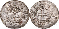 France Denier Coin, Conan IV, Rennes, Rare, Billon -