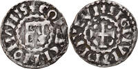 France Denier Coin, Herbert I, Le Mans, Immobilized type -