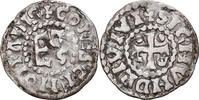 France Denier Coin, Herbert I, Le Mans, Immobilized type -