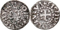 France Denier Coin, Herbert I, Le Mans, Immobilized type -