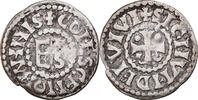 France Denier Coin, Herbert I, Le Mans, Immobilized type -