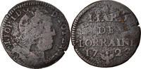France Liard Coin, LORRAINE, Leopold I, Nancy, Copper -