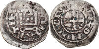 France Obol Coin, Touraine, Saint-Martin de Tours, Silver -