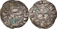 France Denier Coin, Bretagne, Conan III, Rennes, Silver -