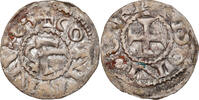 France Denier Coin, Bretagne, Conan III, Rennes, Silver -