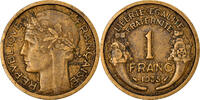 France Franc Coin, Morlon, Paris, Aluminum-Bronze, KM:885 -