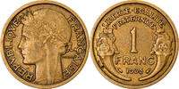 France Franc Coin, Morlon, Paris, Aluminum-Bronze, KM:885 -