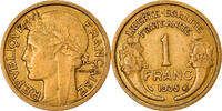 France Franc Coin, Morlon, Paris, Aluminum-Bronze, KM:885 -
