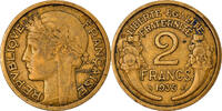 France 2 Francs Coin, Morlon, Aluminum-Bronze, KM:886 -