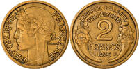 France 2 Francs Coin, Morlon, Aluminum-Bronze, KM:886 -