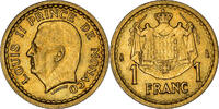 Monaco Franc Coin, Paris, Cupro-Aluminium, Gadoury:MC 132 -