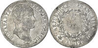 France 5 Francs Coin, Napoléon I, Lyon, Silver, KM:659.4 -