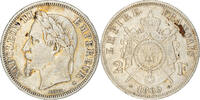 France 2 Francs Coin, Napoleon III, Napoléon III, Paris -
